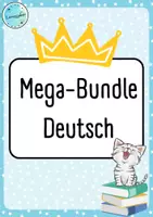 Vorschau - Stundenentwürfe - Mega-Bundle: alle Deutschmaterialien von Lernzaubern - Deckblatt