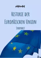 Vorschau - Stundenentwürfe - Sparpaket: Historische Entwicklung der Europäischen Union als politische und wirtschaftliche Union (Arbeitsblatt & Stundenentwurf) - Deckblatt