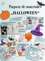 Vista previa - Unidades / Secuencias / Situaciones de Aprendizaje - Paquete de materiales „HALLOWEEN“ - Portada