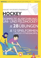 Vorschau - Spiele - BUNDLE Hockey im Sportunterricht / Stationskarten und Spielformen - Deckblatt