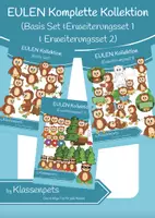 Vorschau - selbst erstellte Cliparts/Grafiken - Komplette Eulen Clipart Kollektion - Deckblatt