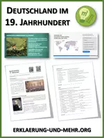 Vorschau - Arbeitsblätter - Deutschland im 19. Jahrhundert (Materialpaket) - Deckblatt