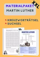Vorschau - Arbeitsblätter - Materialpaket XXL Martin Luther und Reformation - Deckblatt
