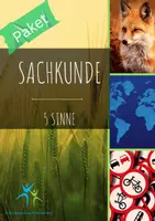 Vorschau - Stundenentwürfe - Materialpaket 5 Sinne - Deckblatt