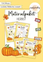 Vorschau - Arbeitsblätter - Materialpaket - Herbst (Legekreis, Lerntheke, Bildkarten Deutsch/Englisch, Lesepiel) - Deckblatt
