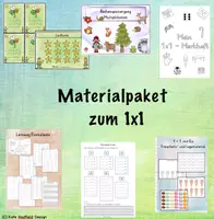 Vorschau - Stundenentwürfe - Materialpaket zum Einmaleins - Deckblatt