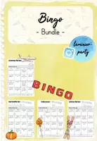 Vorschau - Spiele - Bundle: Ferienbingos (Kl. 2-4) - Deckblatt