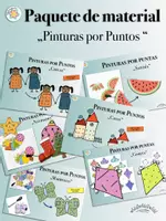 Vista previa - Unidades / Secuencias / Situaciones de Aprendizaje - Paquete de material „Pinturas por Puntos“ - Portada