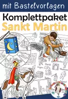 Vorschau - Unterrichtsreihen - Komplettpaket - Sankt Martin mit vielen kreativen Aufgaben - Deckblatt