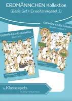Vorschau - selbst erstellte Cliparts/Grafiken - Erdmännchen Clipart Kollektion - Deckblatt