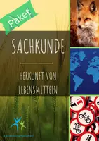 Vorschau - Stundenentwürfe - Materialpaket Lebensmittel - Deckblatt