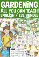 Aperçu - Matériel pour travaux manuels / dessin - gardening and nature English / Anglais bundle kit pédagogique - Page de couverture