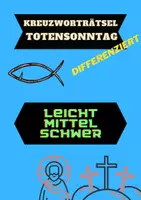 Vorschau - Arbeitsblätter - Materialpaket Kreuzworträtsel Totensonntag - differenziert - Deckblatt