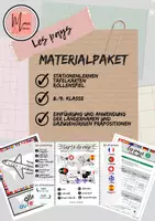 Vorschau - Arbeitsblätter - Materialpaket: Les pays (Stationenlernen, Rollenspiel, Tafelkarten) - Deckblatt