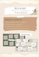 Vorschau - Unterrichtsreihen - Materialpaket: Advance Organizer/Lernlandkarten für den Deutschunterricht - Deckblatt