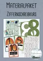 Vorschau - Arbeitsblätter - Materialpaket - Ziffernschreibkurs - Deckblatt