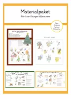 Vorschau - Arbeitsblätter - Materialpaket Bild-Lese-Übungen differenziert - Deckblatt