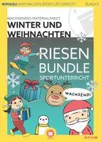 Vorschau - Stundenentwürfe - Mega Winter- und Weihnachts- Spielesammlung Sportunterricht - Deckblatt