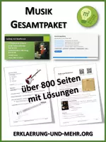 Vorschau - Unterrichtsreihen - Großes Musik-Paket - Deckblatt