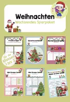 Vorschau - Mal- und Bastelvorlagen - Weihnachten - Wachsendes Sparpaket - 1. bis 3. Klasse - Deckblatt