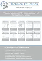 Vista previa - Hojas de trabajo - Paquete completo: Tecnología de ordenadores y redes (teoría y ejercicios) - Portada