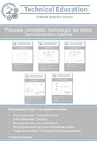 Vista previa - Hojas de trabajo - Paquete completo: Tecnología de redes (teoría y ejercicios) - Portada