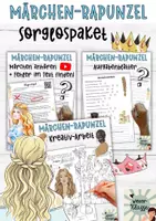 Vorschau - Arbeitsblätter - Tolles Sorglospaket - Märchen "Rapunzel" für die Sekundarstufe 1 - Deckblatt