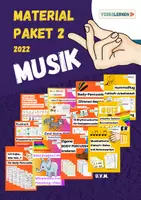 Vorschau - Unterrichtsreihen - Materialpaket 2 MUSIK 2022 🎶 Bodypercussion Boomwhackers Musiktheorie Quiz uvm - Deckblatt