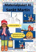 Vorschau - Arbeitsblätter - Materialpaket XL Sankt Martin - Deckblatt