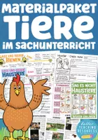 Vorschau - Stundenentwürfe - Tiere im Sachunterricht XXL Sparpaket - Deckblatt