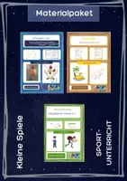 Vorschau - Stundenentwürfe - PREISVORTEIL ✅ Materialpaket -Kleine Spiele für den Sportunterricht - Deckblatt