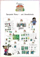 Vorschau - Arbeitsblätter - Klima- und Umweltschutz / Earth Day: XXL Sparpaket - Sachunterricht - Kl. 2-4 - Deckblatt