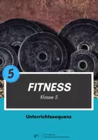 Vorschau - Arbeitsblätter - Fitness ⎮ Sparpaket - Unterrichtsreihe (7 Doppelstunden) inkl. Stationskarten, Poster, Bewertungsraster uvm. - Deckblatt