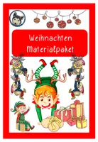 Vorschau - Arbeitsblätter - Materialpaket Weihnachten - Deckblatt