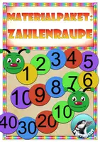 Vorschau - Fördermaterial/Inklusion - Mathematik: Materialpaket - Zahlenraupe Waupi - Deckblatt