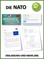 Vorschau - Arbeitsblätter - Die NATO (Materialpaket) - Deckblatt
