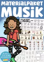 Vista previa - Unidades / Secuencias / Situaciones de Aprendizaje - Alemán Musik / Instrumente Deutsch paquete de material - Portada