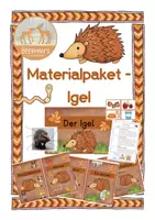 Vorschau - Unterrichtsreihen - Materialpaket Igel - Deckblatt