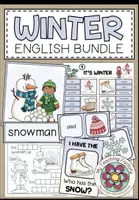 Vista previa - Unidades / Secuencias / Situaciones de Aprendizaje - WINTER - MEGA BUNDLE (for English lessons) - Portada