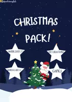 Aperçu - Feuilles d'exercices - Méga pack de Noël! - Page de couverture
