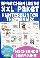 Vista previa - Unidades / Secuencias / Situaciones de Aprendizaje - tarjetas de conversación alemán Deutsch sprechen bundle - Portada
