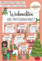 Vorschau - Arbeitsblätter - Wachsendes XXL Materialpaket - Weihnachten - 1.-3.Klasse - Deckblatt