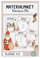 Vorschau - Arbeitsblätter - #mintzauberadventskalender Materialpaket Nikolaus - Deckblatt