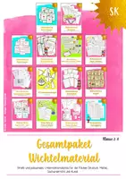 Vorschau - Stundenentwürfe - Gesamtmaterialpaket "Wichtelmaterial" (Klasse 2-4) - Deckblatt