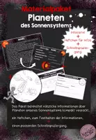 Vorschau - Arbeitsblätter - Materialpaket: Planeten unseres Sonnensystems - Deckblatt