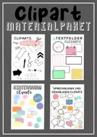 Vorschau - selbst erstellte Cliparts/Grafiken - Clipart Paket für Sie Materialgestaltung - Deckblatt
