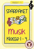 Vorschau - Unterrichtsreihen - Musik Grundschule – Werkhören, Instrumentenkunde & Rhythmus Klasse 1–4 / Sparpaket - Deckblatt
