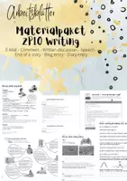 Vorschau - Stundenentwürfe - Materialpaket - ZP10 ZAP Writing - Schreiben - Abschlussprüfung Englisch - Deckblatt