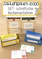 Vorschau - Anderer Materialtyp - Schriftliche Rechenverfahren - Grundrechnungsarten Sparpaket ZR 10000 - Deckblatt