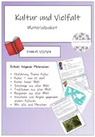Vorschau - Unterrichtsreihen - Materialpaket Kultur und Vielfalt - Deckblatt